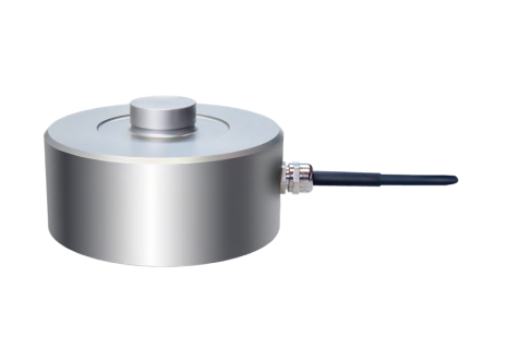 capteur de force compression avec bouton de charge integre